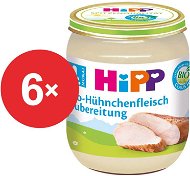 HiPP Organic Chicken - 6 × 125g - Baby Food