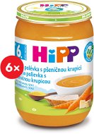HiPP BIO Kuracia polievka s pšeničnou krupicou - 6x 190g - Príkrm