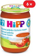 HiPP BIO Paradajková polievka s kuracím mäsom - 6x 190g - Príkrm