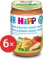 Příkrm HiPP BIO Zelenina a těstoviny s kuřecím masem - 6× 220 g - Příkrm