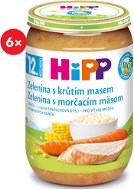 HiPP BIO Zelenina s morčacím mäsom - 6x 220g - Príkrm