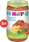 Baby Food HiPP ORGANIC Bolognese Spaghetti - 6 × 250g - Příkrm