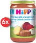 HiPP BIO Červená repa s jablkami a hovädzím mäsom – 6× 220 g - Príkrm