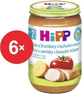 HiPP BIO Paradajky a zemiaky s kuracím mäsom - 6x 220g - Príkrm