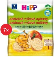 HiPP BIO Apple rice wafers - 7 × 30 g - Children's Cookies