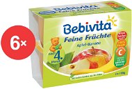 Bebiveness Banana apple - 6 × (4 × 100 g) - Baby Food
