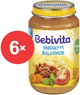 Bebivita Bolonské špagety – 6x 220 g - Príkrm