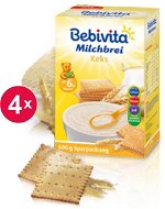Bebivita Dairy porridge - 4 × 600 g - Milk Porridge