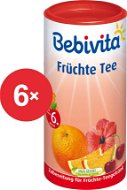 Bebivita Fruit tea - 6 × 200 g - Children's Tea