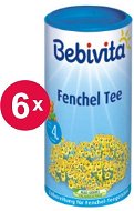 Bebivita Fennel tea - 6 × 200 g - Children's Tea