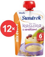 SUNAR kašička mix ovocie - 12x 120g - Príkrm