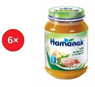 Hamánek Tuna with vegetables and potatoes 6 × 190 g - Baby Food