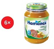 Hamánek Lamb soté with carrots and br. mash 6 × 190 g - Baby Food