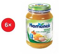 Hamánek Tuna with red lentils and penne 6 × 190 g - Baby Food