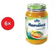 Hamánek Snacks with pork pieces 6 × 230 g - Baby Food