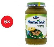 Hamánek Lamb fried cheese with spinach 6 × 230 g - Baby Food