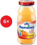 Hamanek with bananas and apricots 6 × 210 ml - Drink