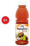 Hamanek with grapes, apples and cherries 6 × 500 ml - Drink