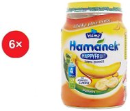 Hamánek Happy Fruit with bananas 6 × 190 g - Baby Food