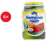 Hamánek Happy Fruit strawberries with apricots 6 × 190 g - Baby Food