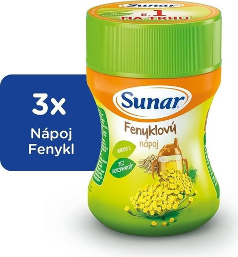 Sunar Instant Drink Fennel - 3 × 200g - Drink - Main image