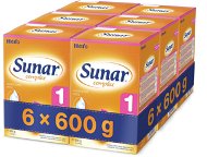 Sunar Complex 1 – 6× 600 g - Dojčenské mlieko