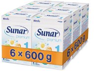 Sunar Premium 1 – 6× 600 g - Dojčenské mlieko