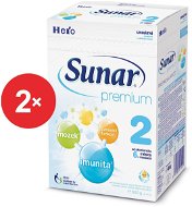 Sunar Premium 2 - 2x 600g - Dojčenské mlieko
