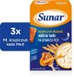 SUNAR Semolina Porridge with Honey for a Good Night - 3 × 225g - Milk Porridge
