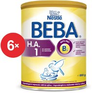Nestlé BEBA HA1 - 6x 800g - Dojčenské mlieko