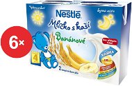 Nestlé Mliečko s kašou Banánové - 6x (2x200ml) - Príkrm