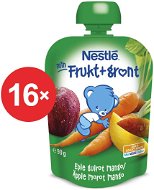 Nestlé Jablko, mango, mrkva - 16x 90g - Príkrm