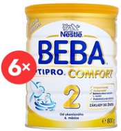 BEBA OPTIPRO COMFORT 2 (6× 800 g) - Dojčenské mlieko