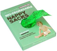 BEAMING BABY Nappy Sacks (60 pcs) - Eco-Friendly Nappy Disposable Bags