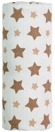 Children's Bath Towel T-tomi Bamboo Towel 1 Piece - Beige Stars - Dětská osuška