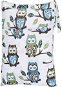 T-TOMI Waterproof Bag White Owl, 30 × 40cm - Nappy Bags