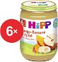 HiPP BIO Jablka s mangem a banány - 6× 190 g - Příkrm