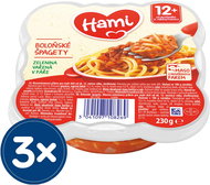 Hami meat and vegetable plate Spaghetti Bolognese 3× 230 g - Baby Food