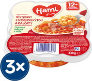 Hami meat and vegetable plate Pasta with stewed hocks and tomatoes 3× 230 g - Baby Food