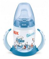 NUK Fľaša First Choice na učenie 150 ml - Šmolkovia PP, modrá - Detská fľaša na pitie