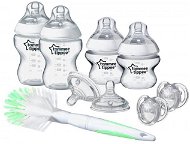 Sada dojčenských fliaš Tommee Tippee Súprava kojeneckých fľaštičiek C2N s kefou - Sada kojeneckých lahví