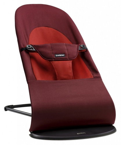 Babybjörn Balance lounger SOFT Cotton Rust/Orange - Camping Lounge Chair - Main image