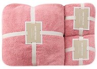GOLDBABY Children's Bath Towel Set Coral 2 pcs 35×75, 1 pcs 70×140cm - Towel