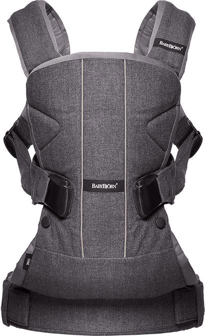 Babybjorn ONE Denim Grey Cotton Baby Carrier Alza.cz