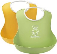 Babybjörn Podbradníky mäkké 2 ks zelený/žltý - Podbradník