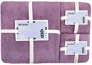 GOLDBABY Baby Towels Set Dark Purple 2 pcs 35×75, 1 pcs 70×140cm - Towel