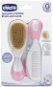 Chicco brush and comb - pink - Children's comb