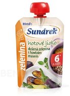 Sunárek stewed vegetables with beef 120 g - Baby Food