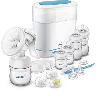 Philips AVENT Sada man.ods.+ sterilizátor parní elektrický 3 v 1 - Baby Health Check Kit