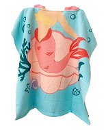 GOLDBABY detská osuška ružová morská panna 60 × 120 cm - Detská osuška